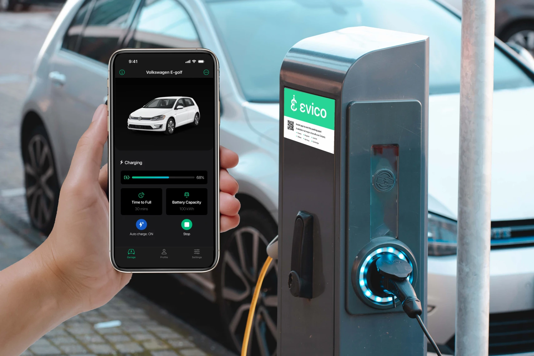 EV Charging App project preview